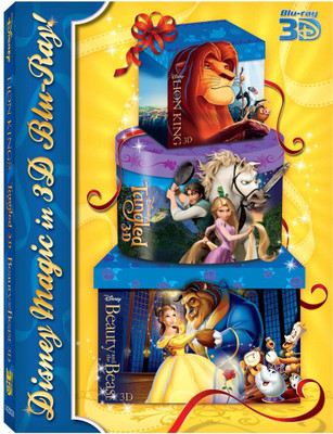 3D Bluray Pack 3 (The Lion King, Tangled, Beauty And The Beast): Av Media Buy 3D Bluray Pack 3 (The Lion King, Tangled, Beauty And The Beast): Av Media