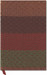 Designwallas Red Stripe Silk A5 Notebook Hard Bound