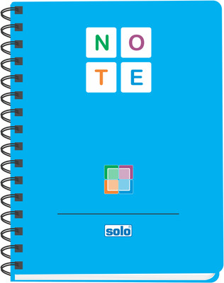 Buy Solo Management (Pack of 2) A5 Notebook Spiral Binding: Diary Notebook