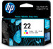 HP 22 Tricolor Ink Cartridge