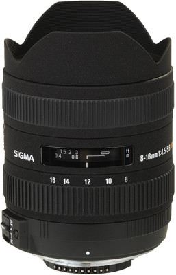 Buy Sigma 8-16mm F/4.5-5.6 DC (for Nikon Digital SLR) Lens: Lens