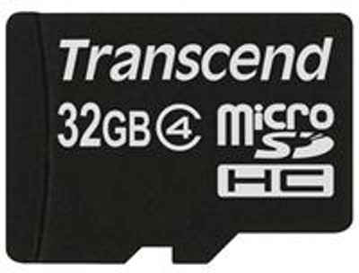 Transcend Memory Card MicroSD 32GB Class 4: Memory Card Buy Transcend Memory Card MicroSD 32GB Class 4: Memory Card