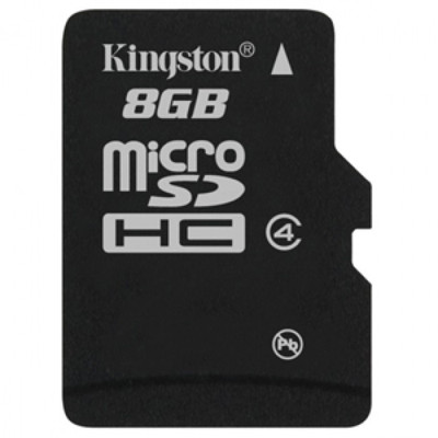 Kingston Memory Card MicroSD 8 GB Class 4: Memory Card Buy Kingston Memory Card MicroSD 8 GB Class 4: Memory Card