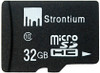 Strontium Memory Card 32 GB MicroSDHC Memory Card (Class 10): Memory Card