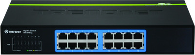 Buy TRENDnet 16-Port Gigabit GREENnet Switch Network Switch: Network Switch