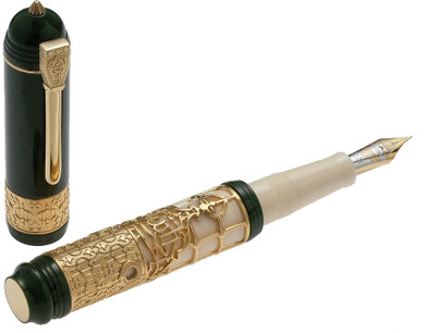 Buy Visconti Medina Silver Vermeil Fountain Pen: Pen