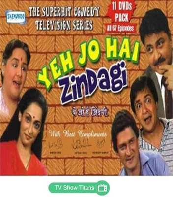 Yeh Jo Hai Zindagi - 11 Dvds Pack (All 67 Episodes): Av Media Buy Yeh Jo Hai Zindagi - 11 Dvds Pack (All 67 Episodes): Av Media