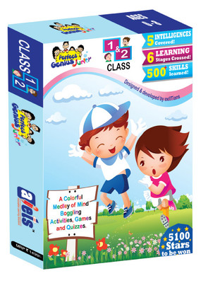 Buy Perfect Genius Junior for Class 1 & 2 (Olympiads, Science, Maths, EVS, Logic and English): Book