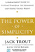 The Power of Simplicity 1st Edition