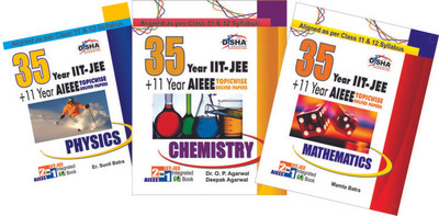 Physics, Chemistry, Mathematics: 35 Years IIT-JEE + 11 Years AIEEE 1st Edition: Book Buy Physics, Chemistry, Mathematics: 35 Years IIT-JEE + 11 Years AIEEE 1st Edition: Book