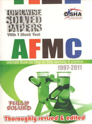 Buy AFMC Topic-Wise Solved Papers (1997-2011): Book