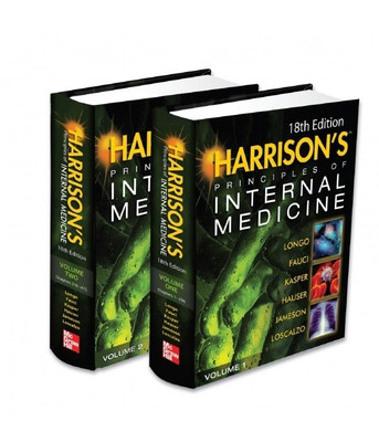 Buy Harrison's Principles of Internal Medicine (Set of 2 Volumes) 18 Edition: Book