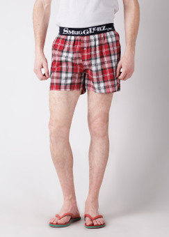 Smugglerz Inc. Checkered Men's Boxer: Boxer