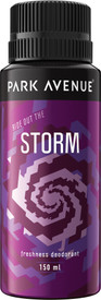 Park Avenue Storm Deo Spray - 150 ml: Deodorant Buy Park Avenue Storm Deo Spray - 150 ml: Deodorant