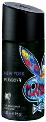 Playboy New York Deo Spray - 150 ml: Deodorant Buy Playboy New York Deo Spray - 150 ml: Deodorant
