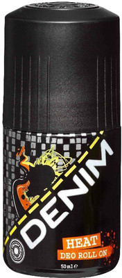 Denim Heat Deo Roll-on - 50 ml: Deodorant Buy Denim Heat Deo Roll-on - 50 ml: Deodorant
