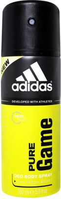 Adidas Pure Game Deo Spray - 150 ml: Deodorant Buy Adidas Pure Game Deo Spray - 150 ml: Deodorant