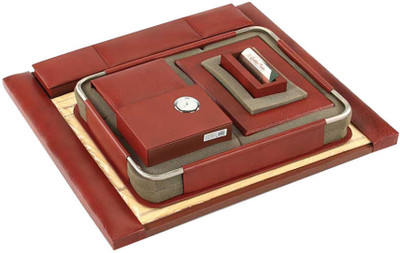 Buy Leather Talks Leather Multipurpose Tray: Desk Organizer