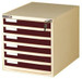 Anak 6 Compartments Plastic Modular Drawer System