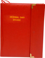 Decennial Dr. Kattas (2013 - 2022) B5 Diaries Hard Bound: Diary Notebook