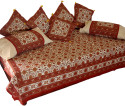 Little India Diwan-e-Khaas Diwan Set - Pack of 8 - DSTDPAEMHTUHJQ5G
