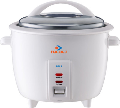Bajaj RCX 2 1 L Rice Cooker: Electric Cooker Buy Bajaj RCX 2 1 L Rice Cooker: Electric Cooker