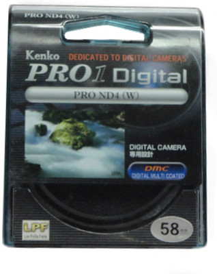Kenko Pro 1D ND4 (W) 58 mm Filter: Filter Buy Kenko Pro 1D ND4 (W) 58 mm Filter: Filter