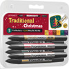 Letraset ProMarker Traditional Christmas Marker: Marker Highlighter
