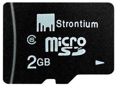 Buy Strontium Memory Card 2 GB MicroSD (Class 6): Memory Card