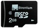 Strontium Memory Card 2 GB MicroSD (Class 6)