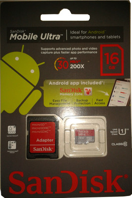 Buy SanDisk SDSDQUA-016G-U46A 16 GB Memory Card: Memory Card