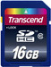 Transcend SDHC 16GB Class 10 Memory Card
