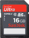 SanDisk Ultra SDHC 16 GB 30MB/S Class 10 Memory Card