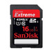 SanDisk Extreme HD Video SDHC 16 GB 45MB/s UHS-I Class 10 Memory Card