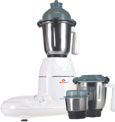 Bajaj Twister 3 Jars 750 Watts Mixer Grinder: Mixer Grinder Juicer Buy Bajaj Twister 3 Jars 750 Watts Mixer Grinder: Mixer Grinder Juicer