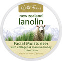 Wild Ferns Lanolin Facial Moisturiser with Collagen & Manuka Honey - 175 ml