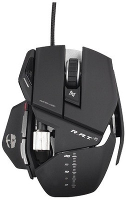 Mad Catz Cyborg R.A.T. 5 USB 2.0 Mouse: Mouse Buy Mad Catz Cyborg R.A.T. 5 USB 2.0 Mouse: Mouse