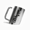 Hot Muggs Inclined - Because I'm Unlike All Others Mug - Silver, Pack of 1