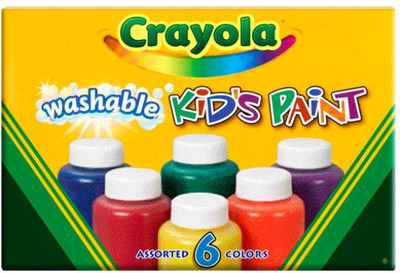 Buy Crayola Washable Kids Paint Color Bottle: Paint