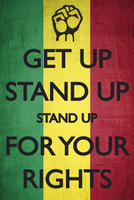 Stand Up for Your Rights Paper Print: Poster