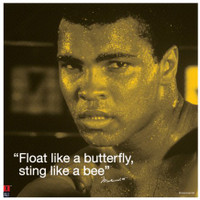 Muhammad Ali - Sting Like a Bee Fine Art Print: Poster