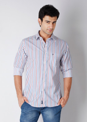 Buy Allen Solly Men's Striped Casual Shirt: Shirt Buy Allen Solly Men's Striped Casual Shirt: Shirt