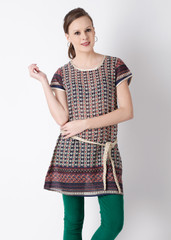 Compare ZOVI Printed Women Top at Compare Hatke